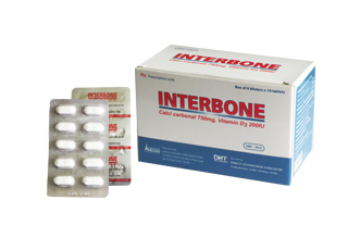 INTERBONE: Phòng và điều trị loãng xương