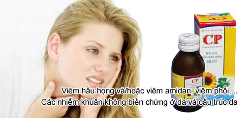 Cefpodoxime - chữa viêm họng